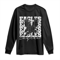 Vintage Eagles Bird Inspirational Long Sleeve Shirt 90s Style Classic Eagles Fly - Wonder Print Shop