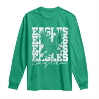 Vintage Eagles Bird Inspirational Long Sleeve Shirt 90s Style Classic Eagles Fly - Wonder Print Shop