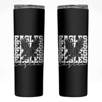 Vintage Eagles Bird Inspirational Skinny Tumbler 90s Style Classic Eagles Fly - Wonder Print Shop