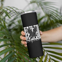 Vintage Eagles Bird Inspirational Skinny Tumbler 90s Style Classic Eagles Fly - Wonder Print Shop