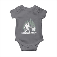 Bigfoot BBQ Baby Onesie Funny Sasquatch Barbecue Dad Grill Gift