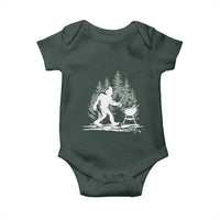 Bigfoot BBQ Baby Onesie Funny Sasquatch Barbecue Dad Grill Gift