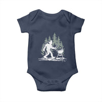Bigfoot BBQ Baby Onesie Funny Sasquatch Barbecue Dad Grill Gift