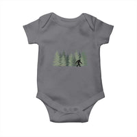 Bigfoot In The Forest Sasquatch Yeti Baby Onesie - Wonder Print Shop