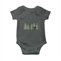 Bigfoot In The Forest Sasquatch Yeti Baby Onesie - Wonder Print Shop