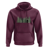 Bigfoot In The Forest Sasquatch Yeti Hoodie - Wonder Print Shop