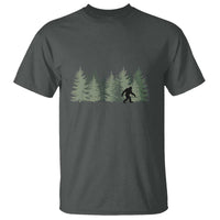 Bigfoot In The Forest Sasquatch Yeti T Shirt - Wonder Print Shop