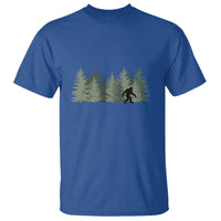 Bigfoot In The Forest Sasquatch Yeti T Shirt - Wonder Print Shop