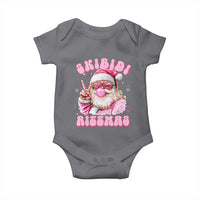 Skibidi Rizzmas Christmas Baby Onesie Rizz Santa Pink Bubble Gum Funny Xmas Girl Kids Gen Alpha