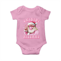 Skibidi Rizzmas Christmas Baby Onesie Rizz Santa Pink Bubble Gum Funny Xmas Girl Kids Gen Alpha