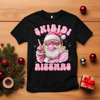 Skibidi Rizzmas Christmas T Shirt Rizz Santa Pink Bubble Gum Funny Xmas Girl Kids Gen Alpha - Wonder Print Shop