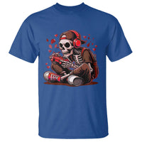 Valentine Skeleton Gamer T Shirt Video Gaming Kids Boys