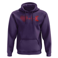 Valentine Gamer Hoodie Heartbeat Video Games Gaming Boys