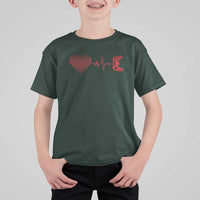 Valentine Gamer T Shirt For Kid Heartbeat Video Games Gaming Boys