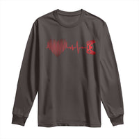 Valentine Gamer Long Sleeve Shirt Heartbeat Video Games Gaming Boys