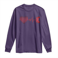 Valentine Gamer Long Sleeve Shirt Heartbeat Video Games Gaming Boys