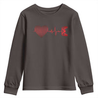 Valentine Gamer Youth Sweatshirt Heartbeat Video Games Gaming Boys