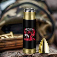 Funny Valentines Gamer Bullet Tumbler V is for Video Games - Wonder Print Shop