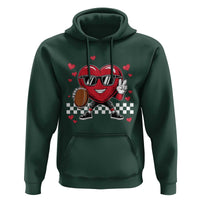 Funny Valentines Day Gamer Hoodie Gamer Heartbeat Video Games Gaming