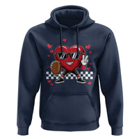 Funny Valentines Day Gamer Hoodie Gamer Heartbeat Video Games Gaming