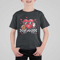 Funny Valentines Day Gamer T Shirt For Kid Gamer Heartbeat Video Games Gaming