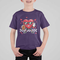 Funny Valentines Day Gamer T Shirt For Kid Gamer Heartbeat Video Games Gaming