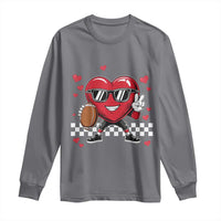 Funny Valentines Day Gamer Long Sleeve Shirt Gamer Heartbeat Video Games Gaming