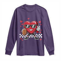 Funny Valentines Day Gamer Long Sleeve Shirt Gamer Heartbeat Video Games Gaming