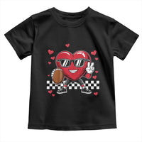 Funny Valentines Day Gamer Toddler T Shirt Gamer Heartbeat Video Games Gaming