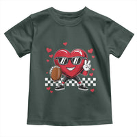 Funny Valentines Day Gamer Toddler T Shirt Gamer Heartbeat Video Games Gaming