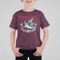 Valentines Party Retro Cupid Stunt T Shirt For Kid