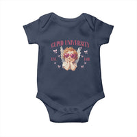 Cupid University Baby Onesie Cute Valentines Day Funny College - Wonder Print Shop