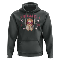 Cupid University Hoodie Cute Valentines Day Funny College - Wonder Print Shop