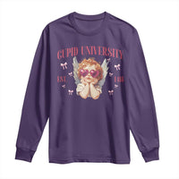 Cupid University Long Sleeve Shirt Cute Valentines Day Funny College - Wonder Print Shop
