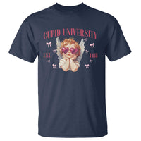 Cupid University T Shirt Cute Valentines Day Funny College - Wonder Print Shop