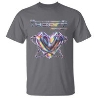 Funny Anti Valentines Day T Shirt Heart Protect Anti Love Single Day