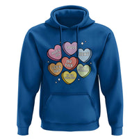Funny Anti Valentines Day Hoodie Sarcasm Conversation Candy Hearts