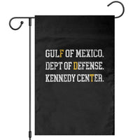 Subtle FDT Garden Flag Vintage Gulf of Mexico Dept Of Defense Kennedy Center