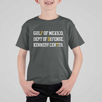 Subtle FDT T Shirt For Kid Vintage Gulf of Mexico Dept Of Defense Kennedy Center