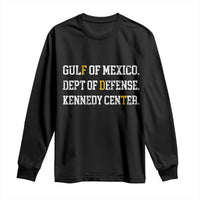 Subtle FDT Long Sleeve Shirt Vintage Gulf of Mexico Dept Of Defense Kennedy Center