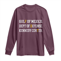Subtle FDT Long Sleeve Shirt Vintage Gulf of Mexico Dept Of Defense Kennedy Center