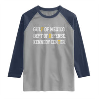 Subtle FDT Raglan Shirt Vintage Gulf of Mexico Dept Of Defense Kennedy Center