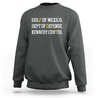 Subtle FDT Sweatshirt Vintage Gulf of Mexico Dept Of Defense Kennedy Center