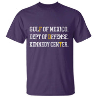Subtle FDT T Shirt Vintage Gulf of Mexico Dept Of Defense Kennedy Center