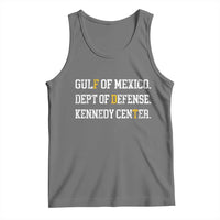 Subtle FDT Tank Top Vintage Gulf of Mexico Dept Of Defense Kennedy Center