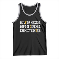 Subtle FDT Tank Top Vintage Gulf of Mexico Dept Of Defense Kennedy Center