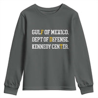 Subtle FDT Youth Sweatshirt Vintage Gulf of Mexico Dept Of Defense Kennedy Center