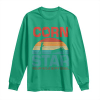 Inappropriate Cornhole Long Sleeve Shirt Retro Funny Adult Humor Cornstar Your Hole Is My Goal