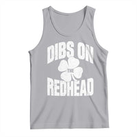 Funny Irish St Patricks Day Shamrock Dibs On The Redhead Tank Top