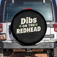 Dibs On The Redhead Spare Tire Cover Funny Irish St Patricks Day Lucky Shamrock